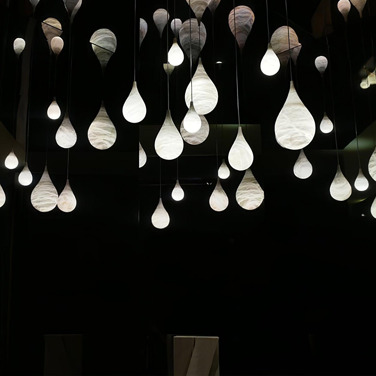 Marble Raindrop Pendant Light - Letslighting