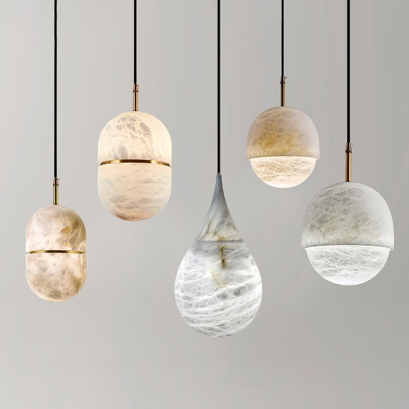 Marble Raindrop Pendant Light - Letslighting