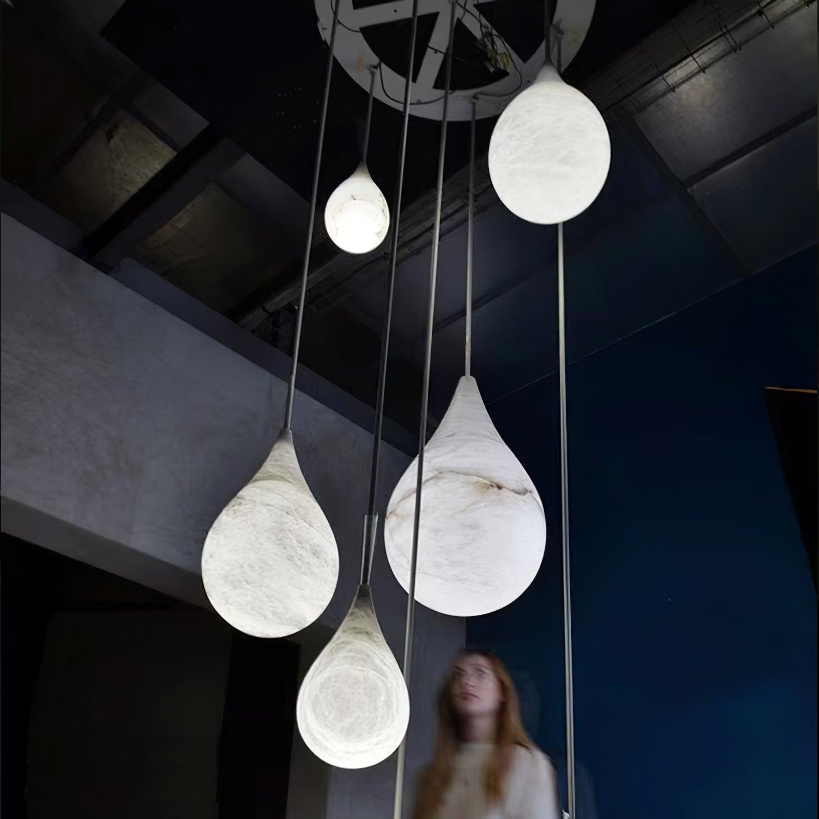 Marble Raindrop Pendant Light - Letslighting