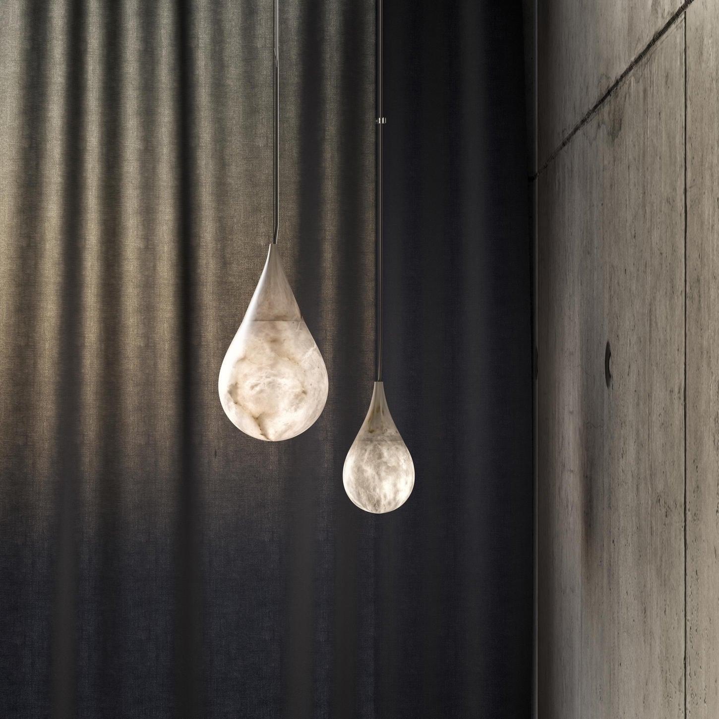 Marble Raindrop Pendant Light - Letslighting