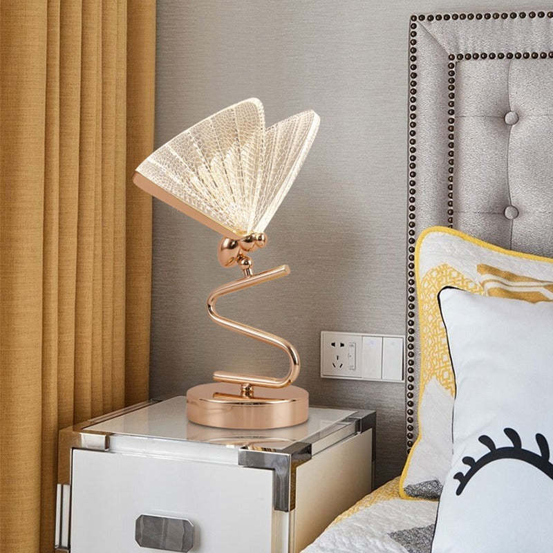 Mira Moderna Geométrica Metal/Acrílico LED Lámparas de Pie/Mesa