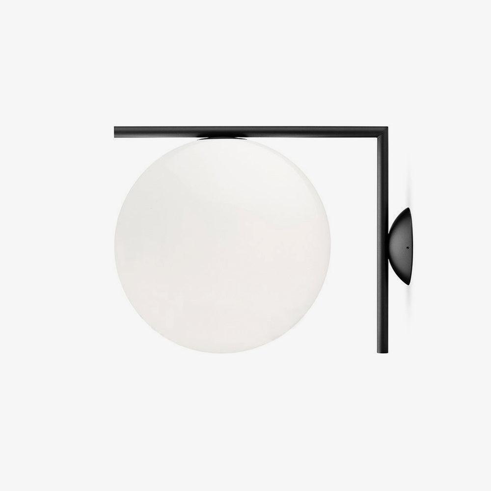 Blown Glass Opal Glass Wall Lamp - Letslighting