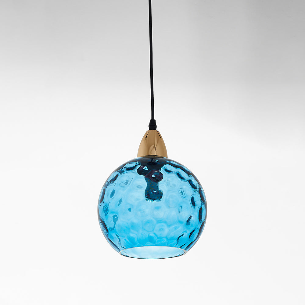Valentina Moderna Globo Metal/Vidrio Lámpara Colgante Colores
