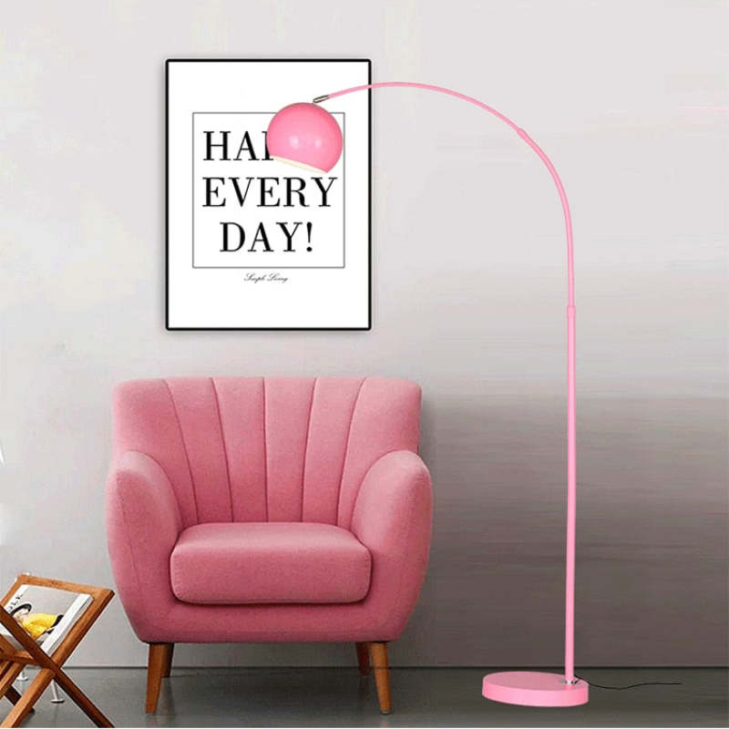 Mira Moderno Geométrico Metal LED Lámpara de Pie Amarillo/Negro/Azul