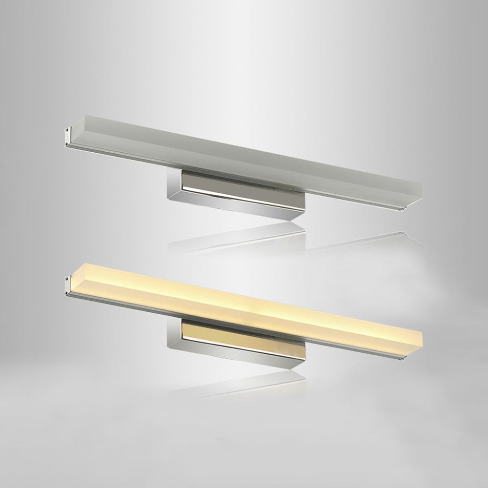 Arisha Moderno Lineal Metal/Acrílico LED Aplique de Pared Interior Plata