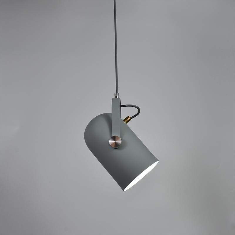 Valentina Moderna Industrial Geométrica Metal Lámpara Colgante Multicolor