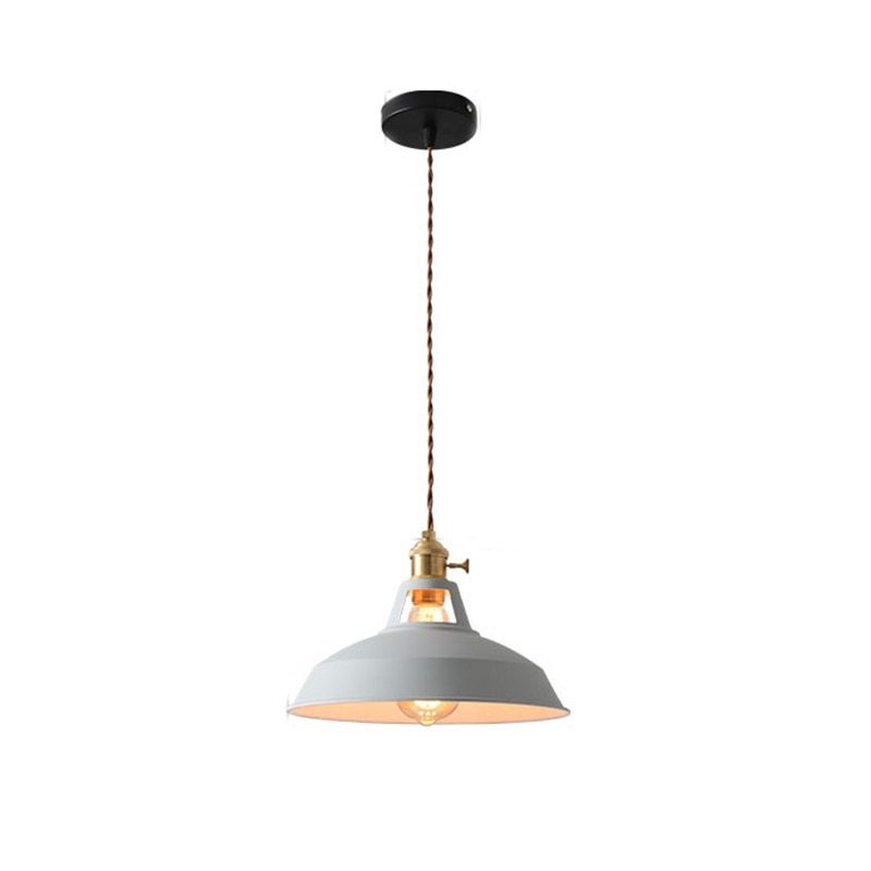 Valentina Nordica Metal LED Lámpara Colgante Negra/Blanca