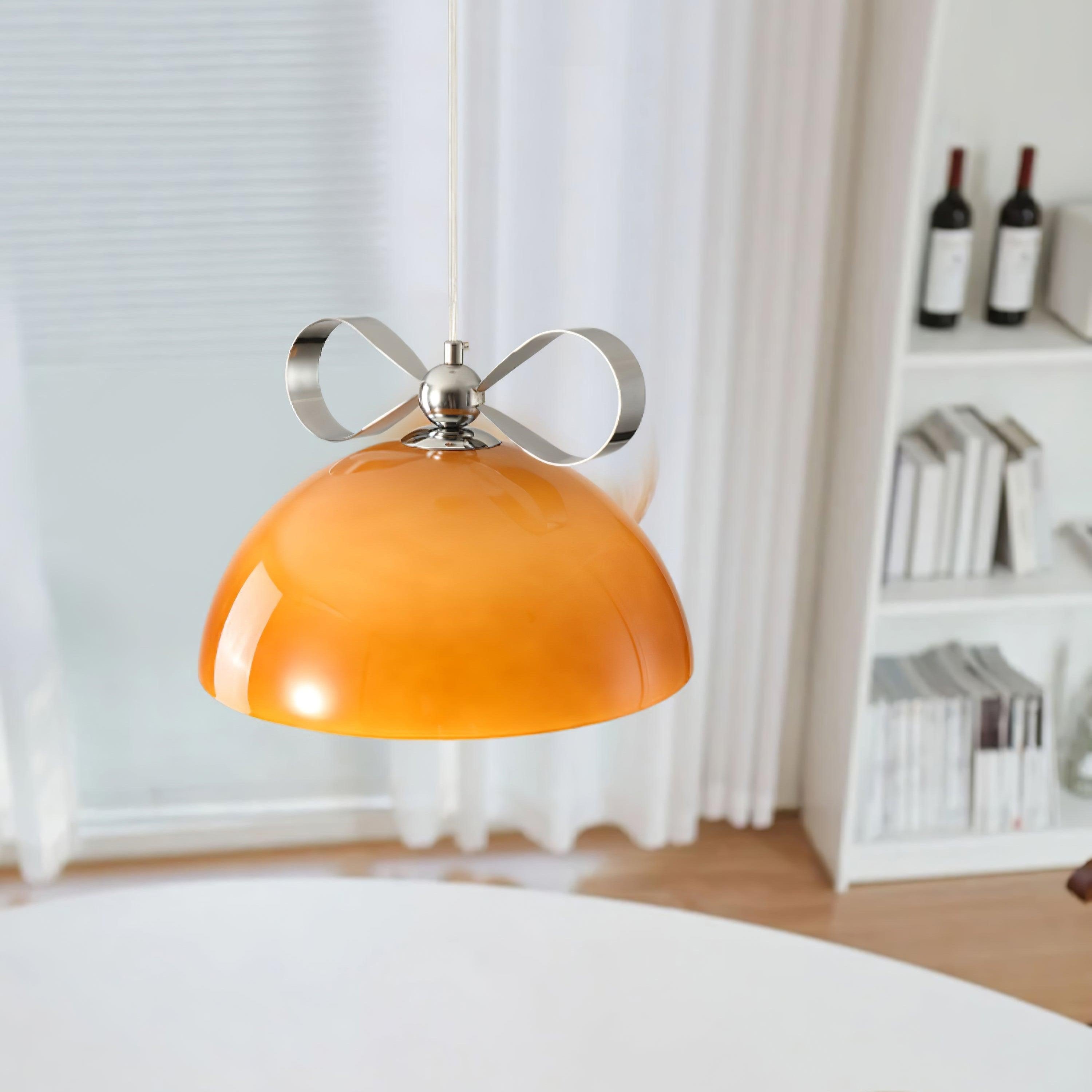 Valentina Vintage Diseño Metal Vidrio LED Lámpara Colgante Comedor