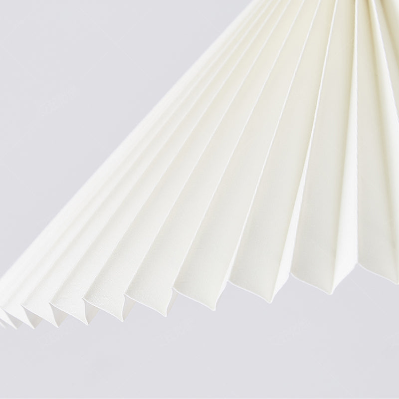 Muto Arte Paraguas Madera/PVC Lámpara Colgante Beige