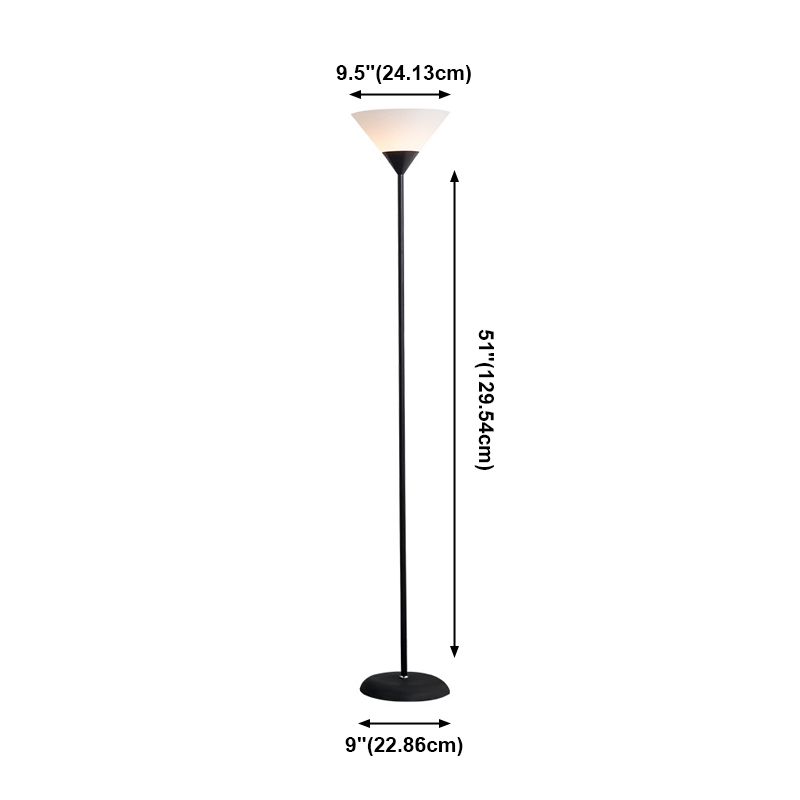 Mira Moderne Taza Lámpara de Pie Multicolor Metal Acrílico