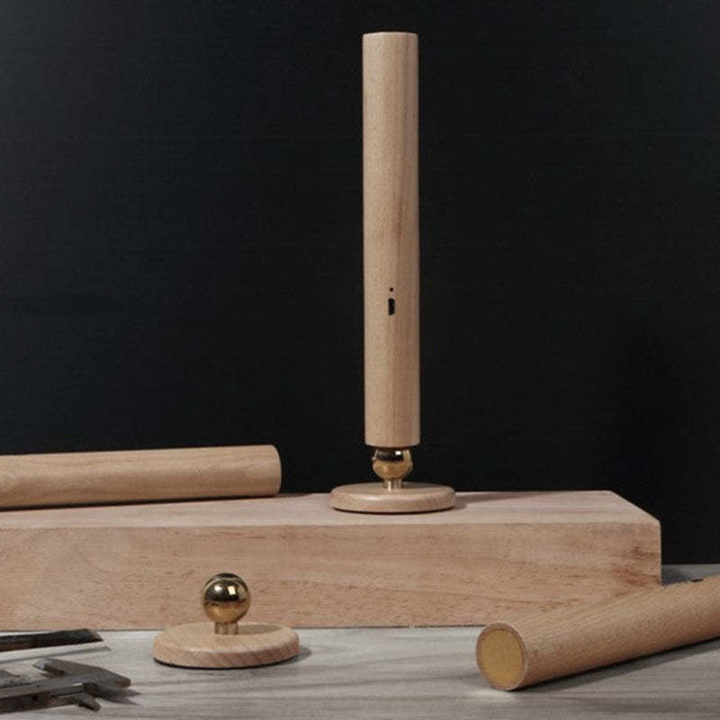 Arisha Natural Giratorio Madera/Metal LED Aplique de Pared Madera