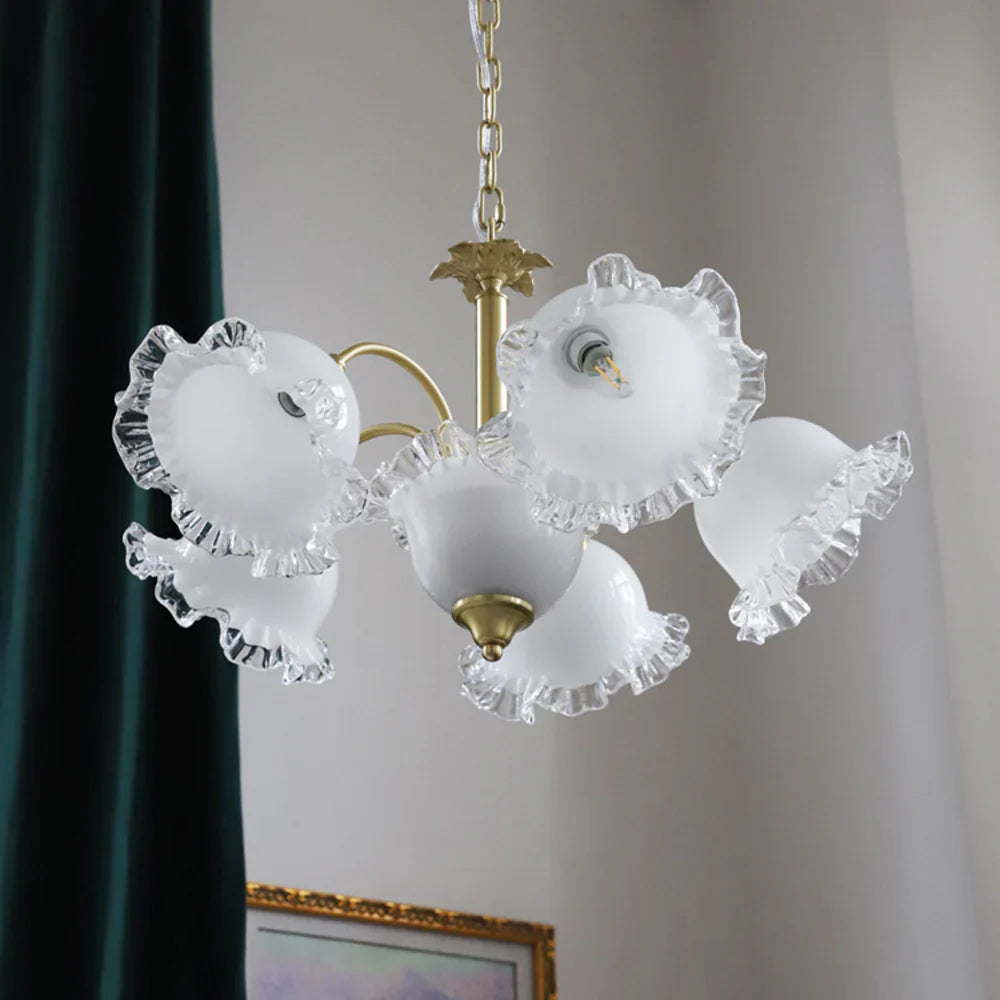 Arisha Retro LED Metal/Vidrio Lámparas de Araña Dormitorio/Salón
