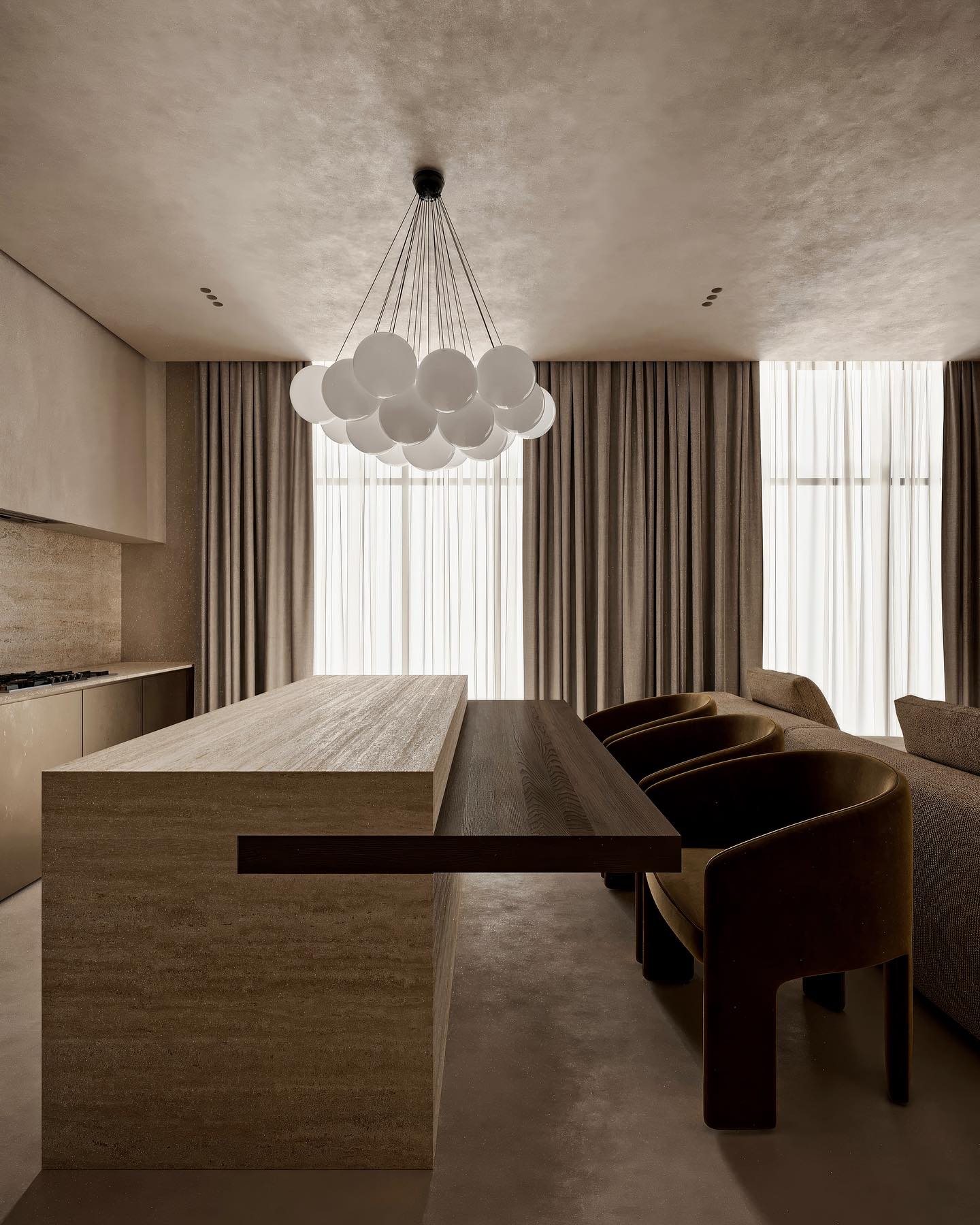 Glass Cluster Chandelier - Letslighting