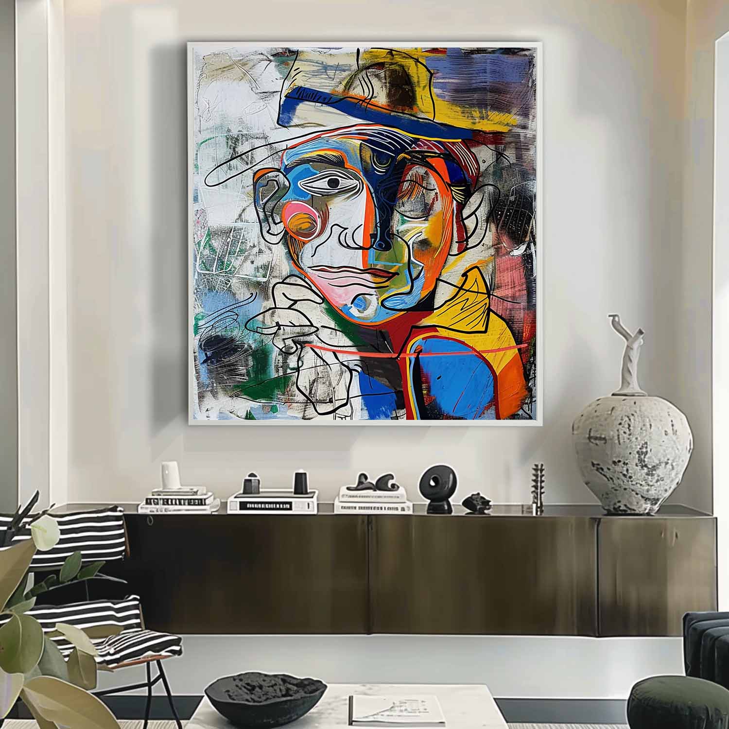 Crayon Arte de Grafiti Abstracto - Letslighting