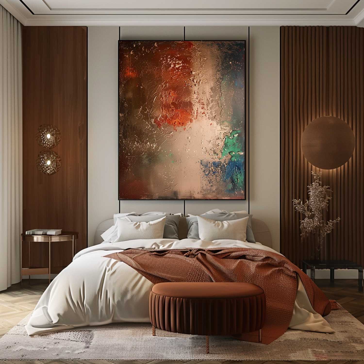 Auden Wabi-Sabi Arte Mural - Letslighting