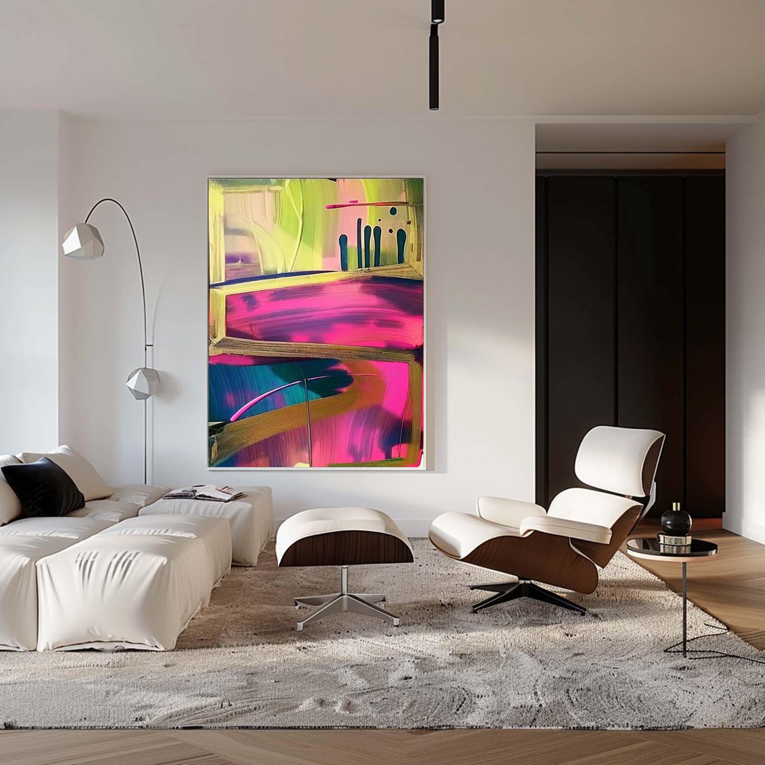 Ruby Colorido Arte Mural - Letslighting