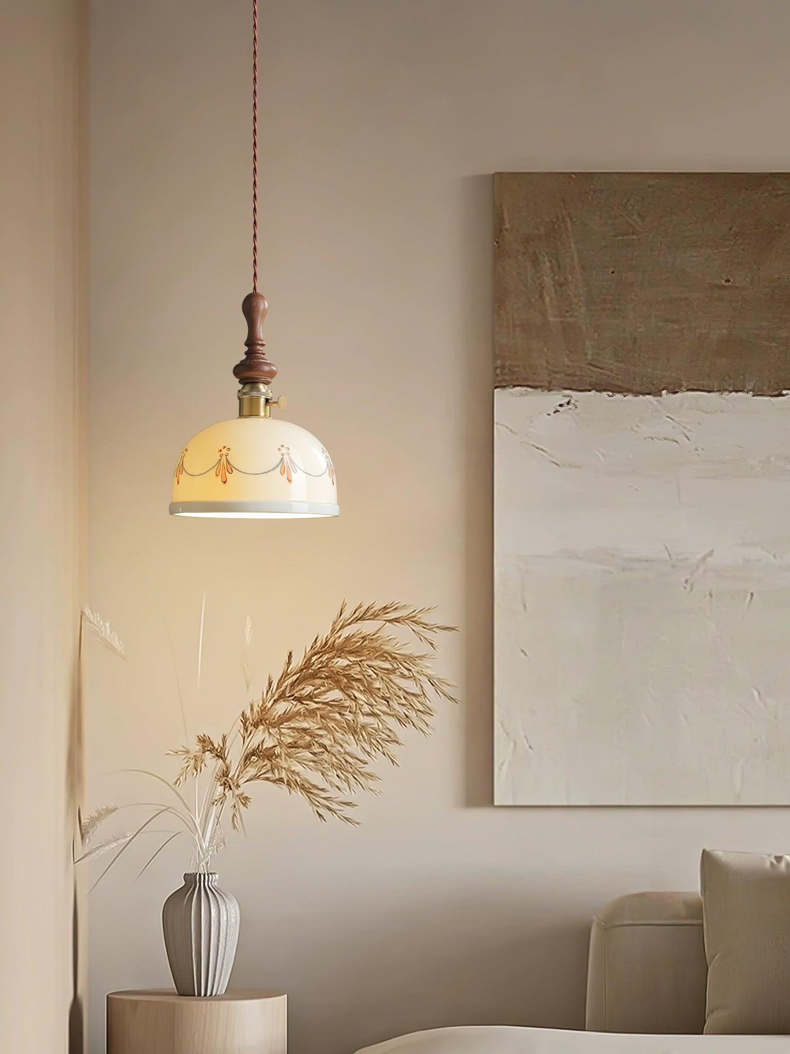 Roselind Ceramic Pendant Light - Letslighting