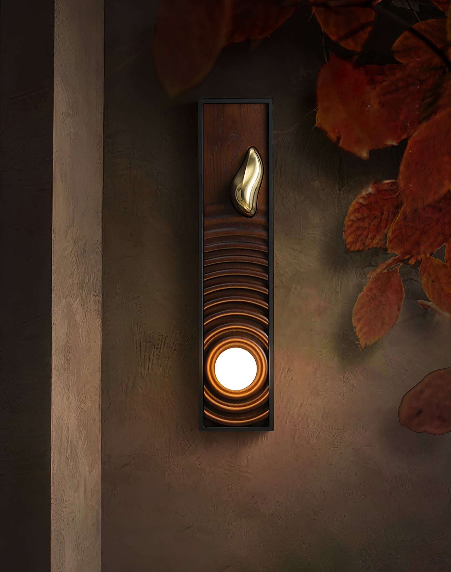 Caleb Vintage Wood Wall Lamp - Letslighting