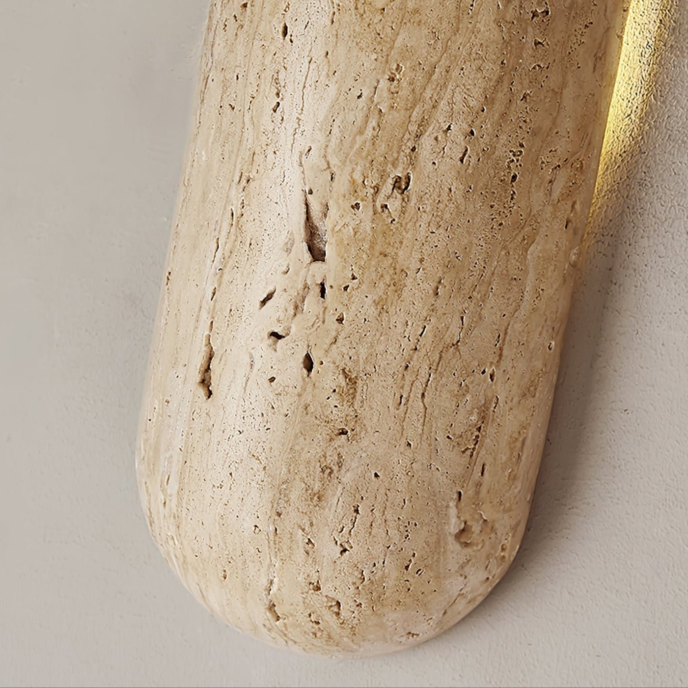 Elraeila Rustic Travertine Wall Light - Letslighting