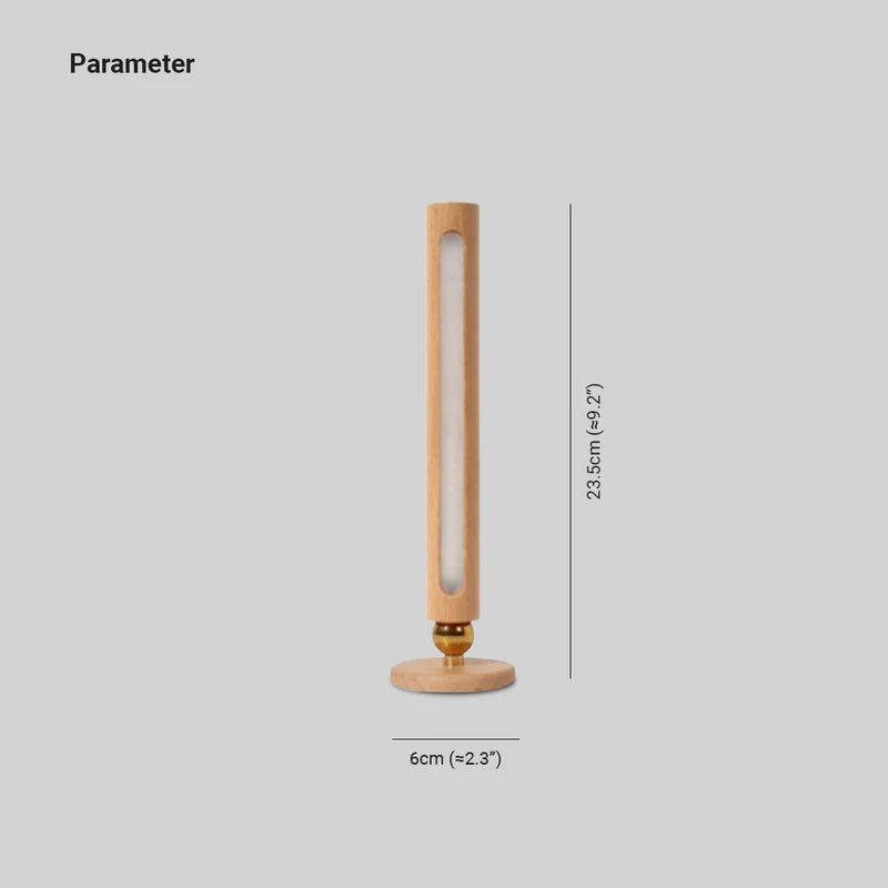 Arisha Natural Giratorio Madera/Metal LED Aplique de Pared Madera