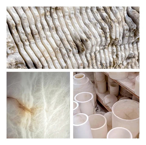 Seraphina Vintage Alabaster Chandelier - Letslighting