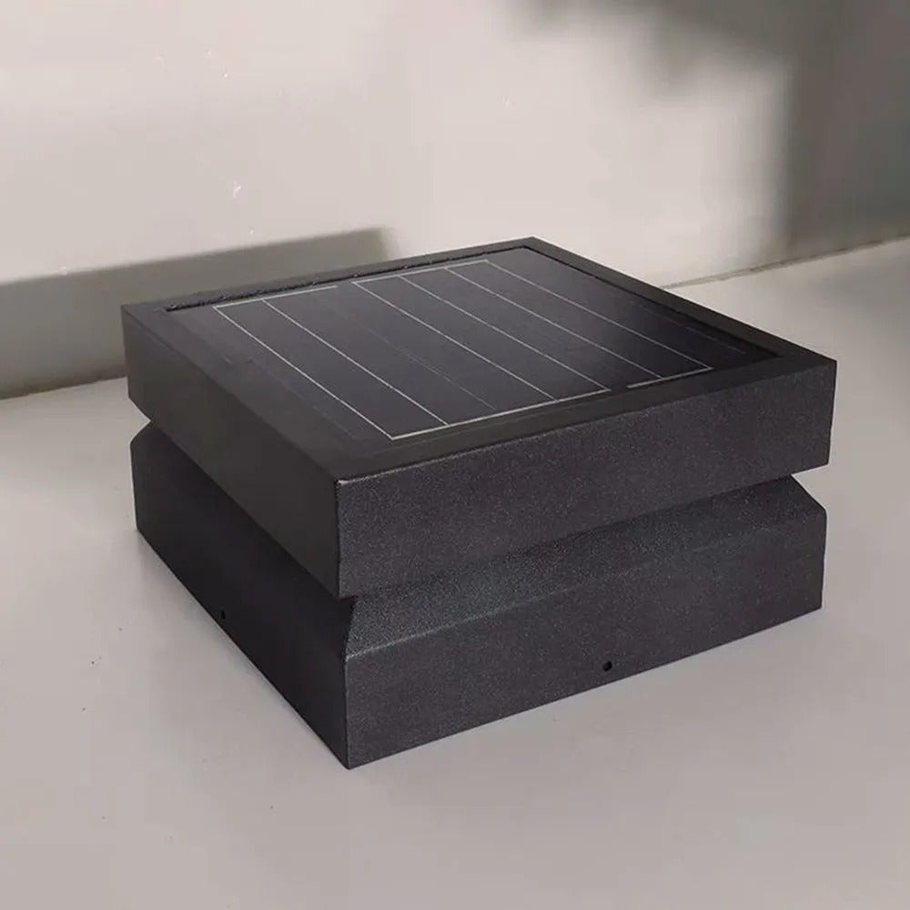 Ray Lámparas Solares de Exterior Metálicas Cóncavas