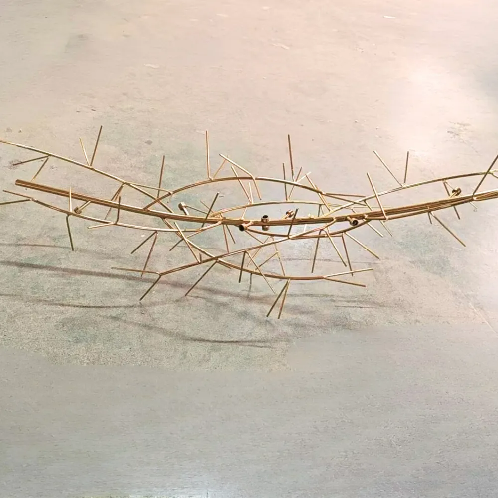 Olivia Lámpara de Araña de Cerámica con Forma de Arco en U