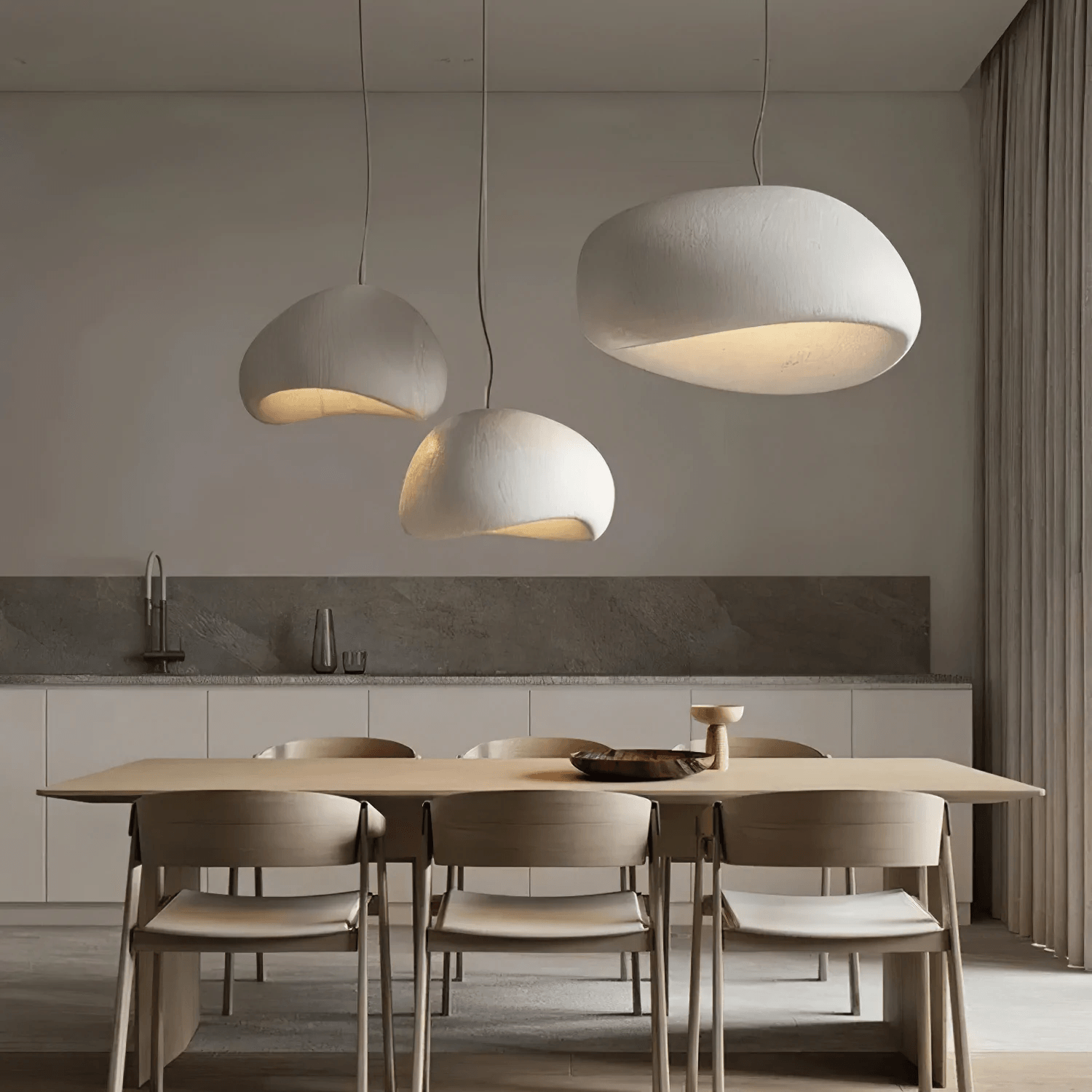 Khmara Rough Combination Chandelier B - Letslighting