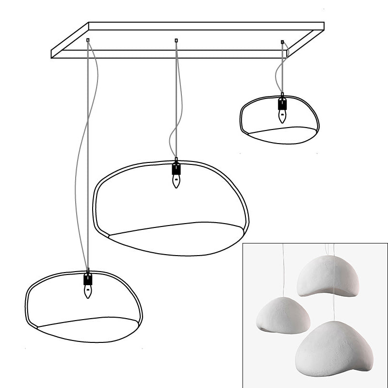 Khmara Rough Combination Chandelier B - Letslighting