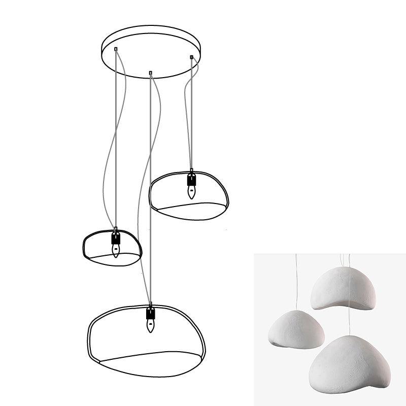 Khmara Rough Combination Chandelier B - Letslighting