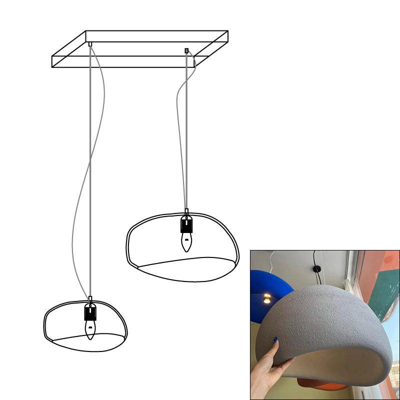 Khmara Rough Combination Chandelier B - Letslighting