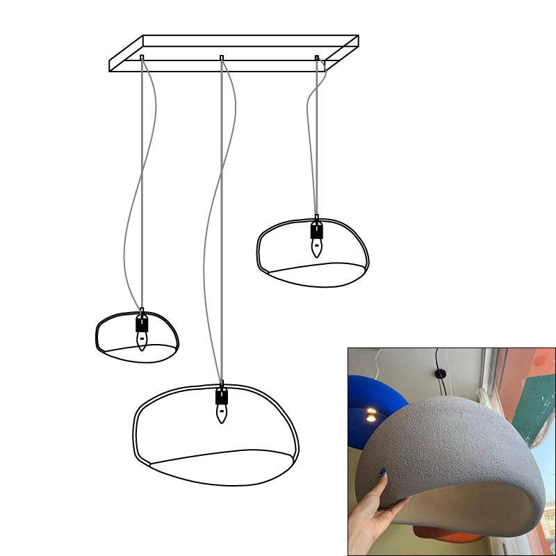 Khmara Rough Combination Chandelier B - Letslighting