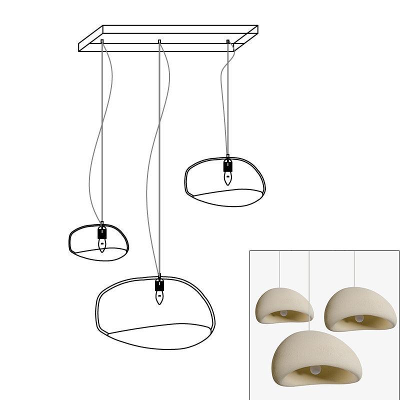 Khmara Rough Combination Chandelier B - Letslighting