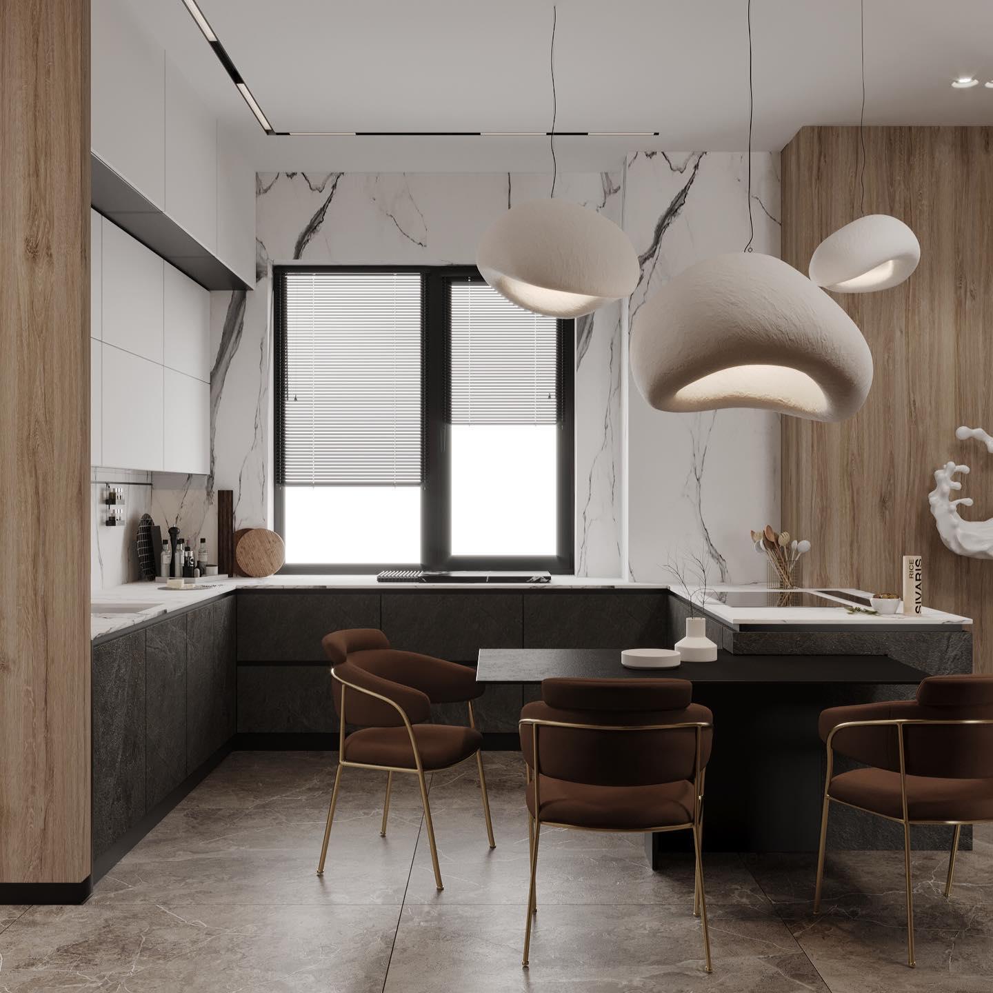 Ivinan Minimalist Cloud Style B Metal Pendant Light - Letslighting