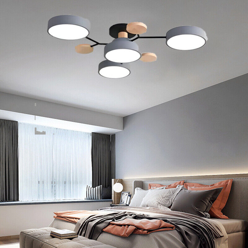 Arisha Modernos Geometrica Plafón Acrílico/Madera Dormitorio/Salón