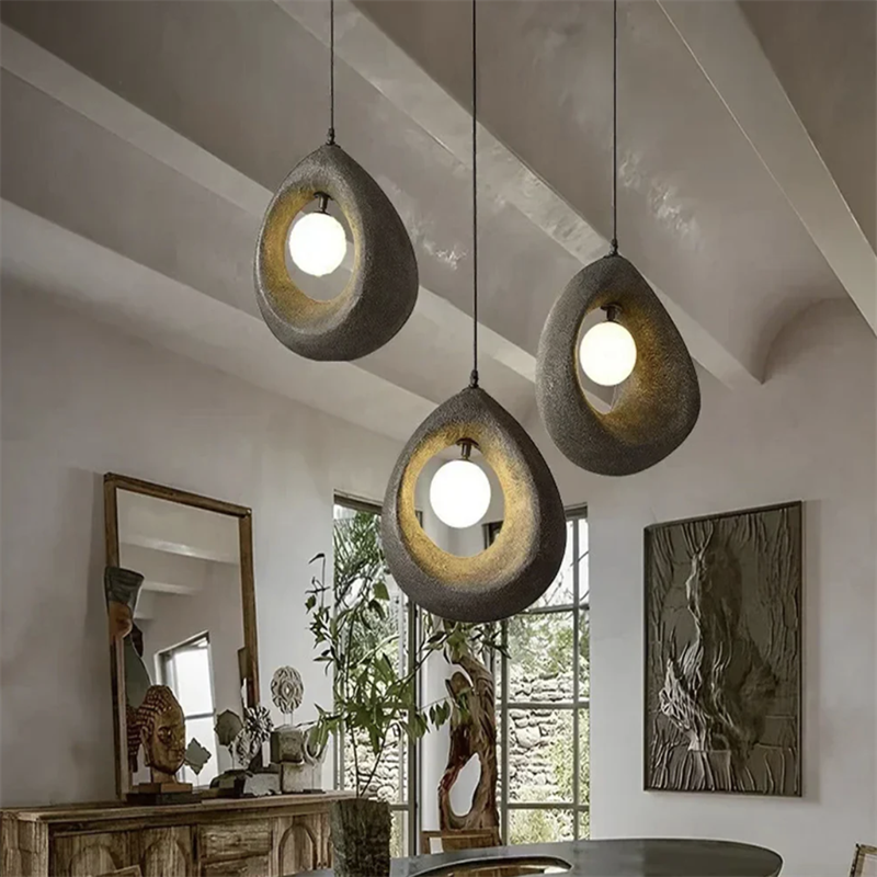 Avi Moderno PVC Lámpara Colgante Oscuro Dormitorio