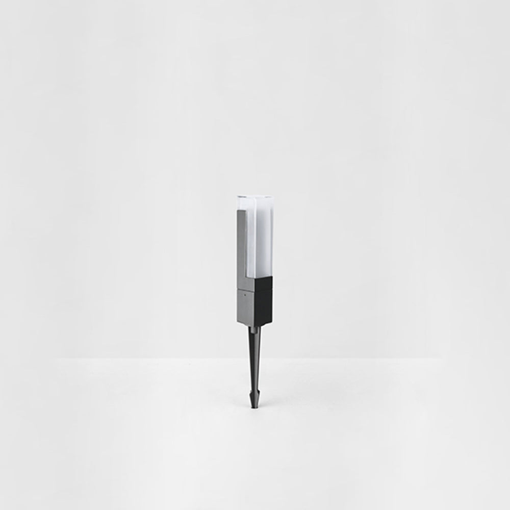 Ray Moderna Lámpara de Pie Exterior Solar Metal Patio