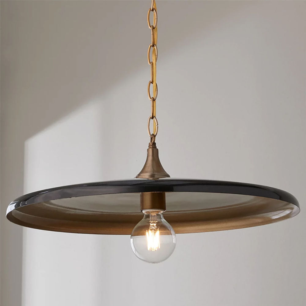 Silva Industrial Retro Metal LED Lámpara Colgante Blanco/Negro/Oro Salón