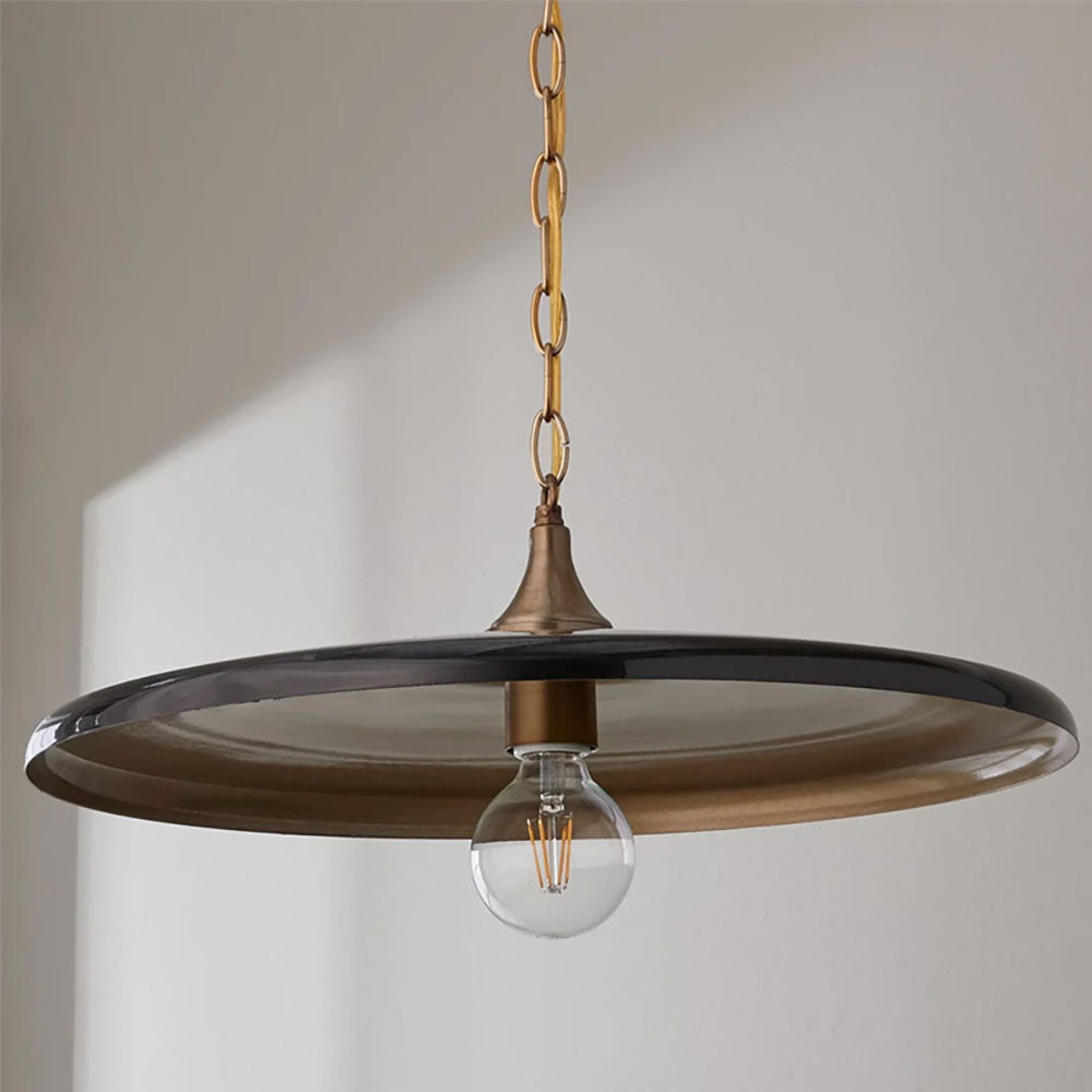 Silva Industrial Retro Metal LED Lámpara Colgante Blanco/Negro/Oro Salón