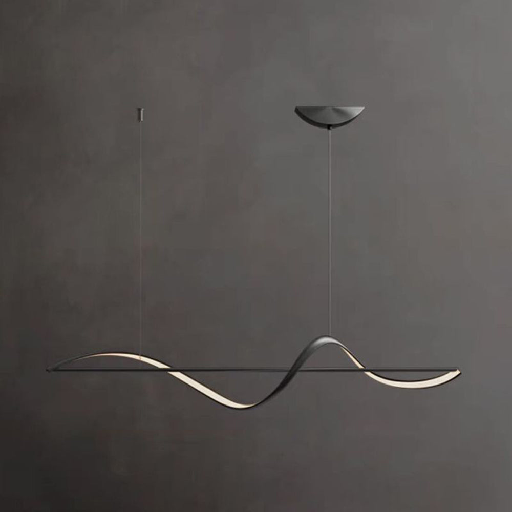 Arisha Diseño Lineal Metal/Acrílico Lámpara Colgante
