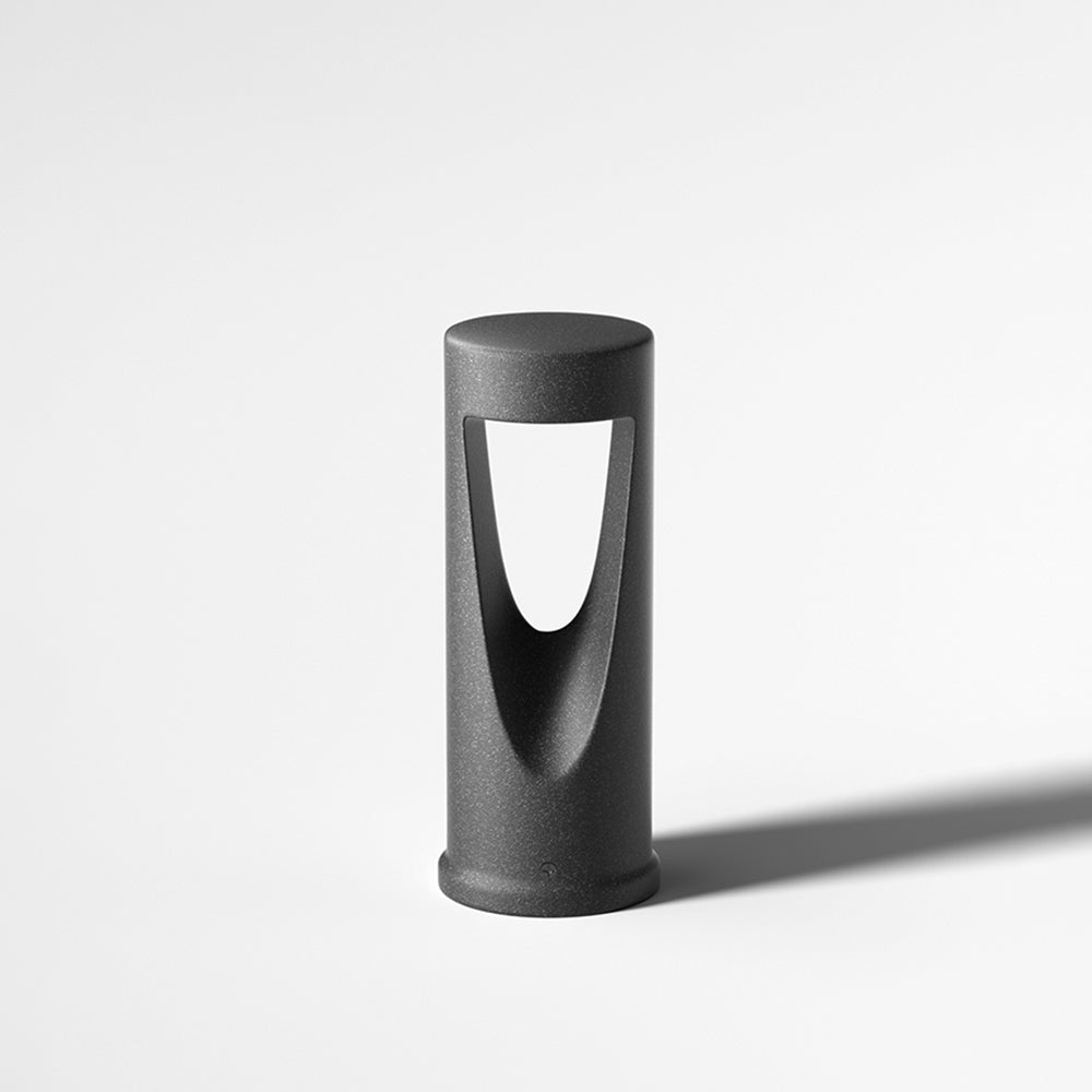 Ray Lámpara De Pie Exterior Moderna Cilíndrica Metal Patio