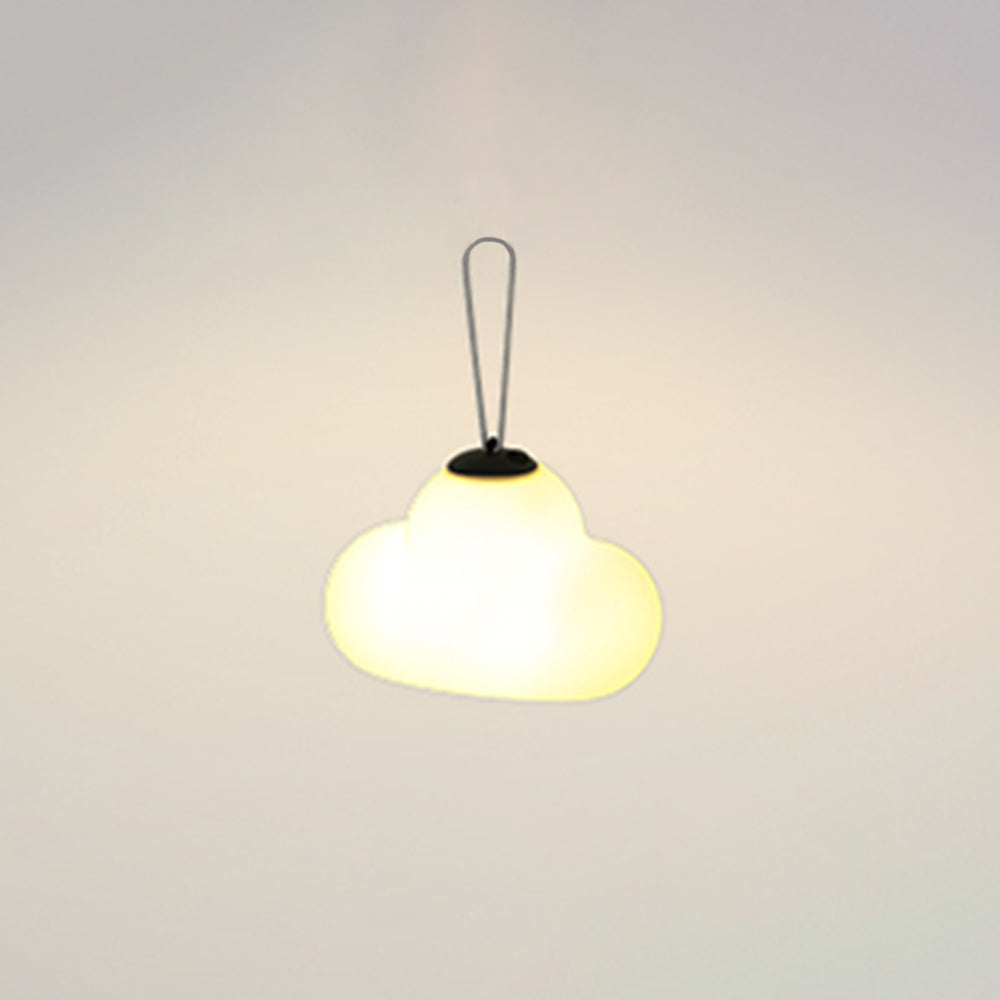 Ray Moderna Nube Metal Acrílico Lámpara Colgante Exterior