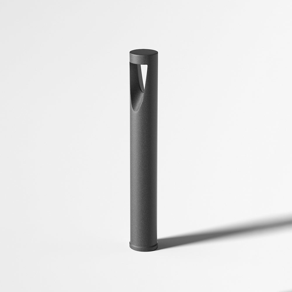 Ray Lámpara De Pie Exterior Moderna Cilíndrica Metal Patio