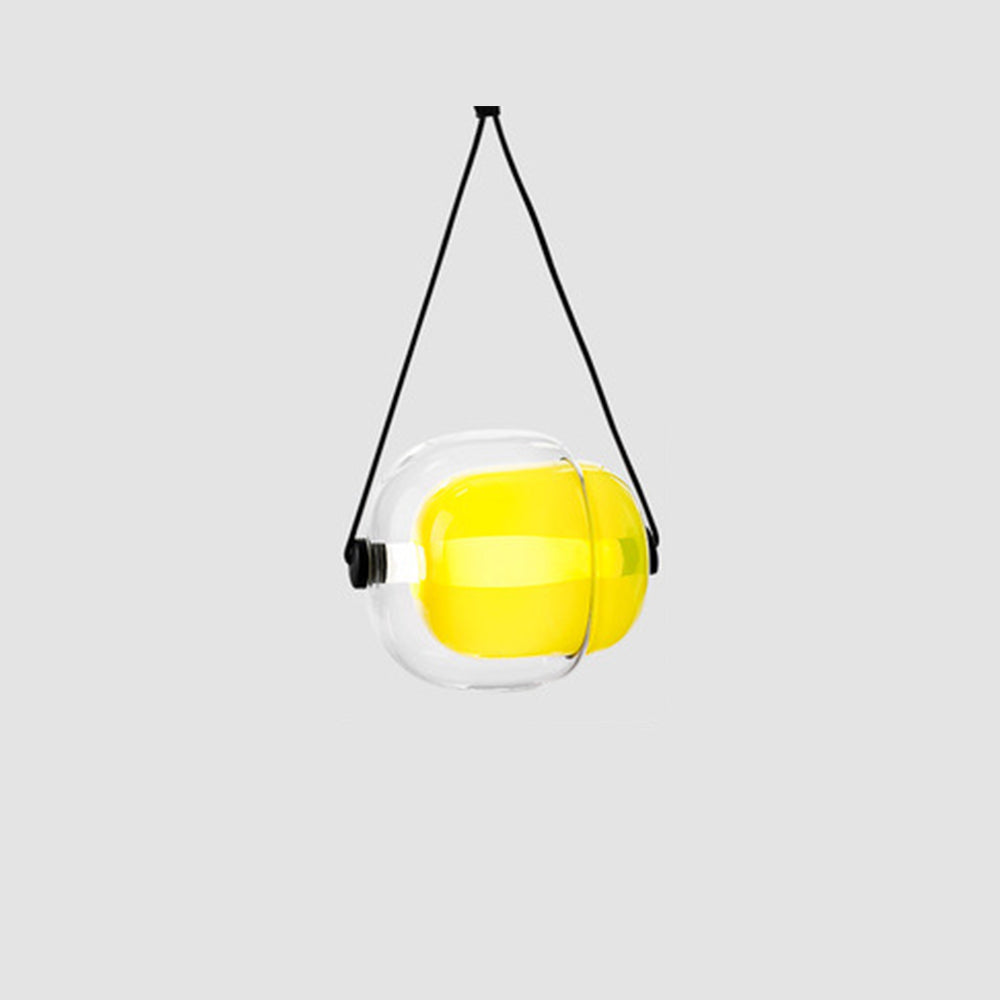 Valentina Diseño Minimalista Moderna Vidrio Lámpara Colgante