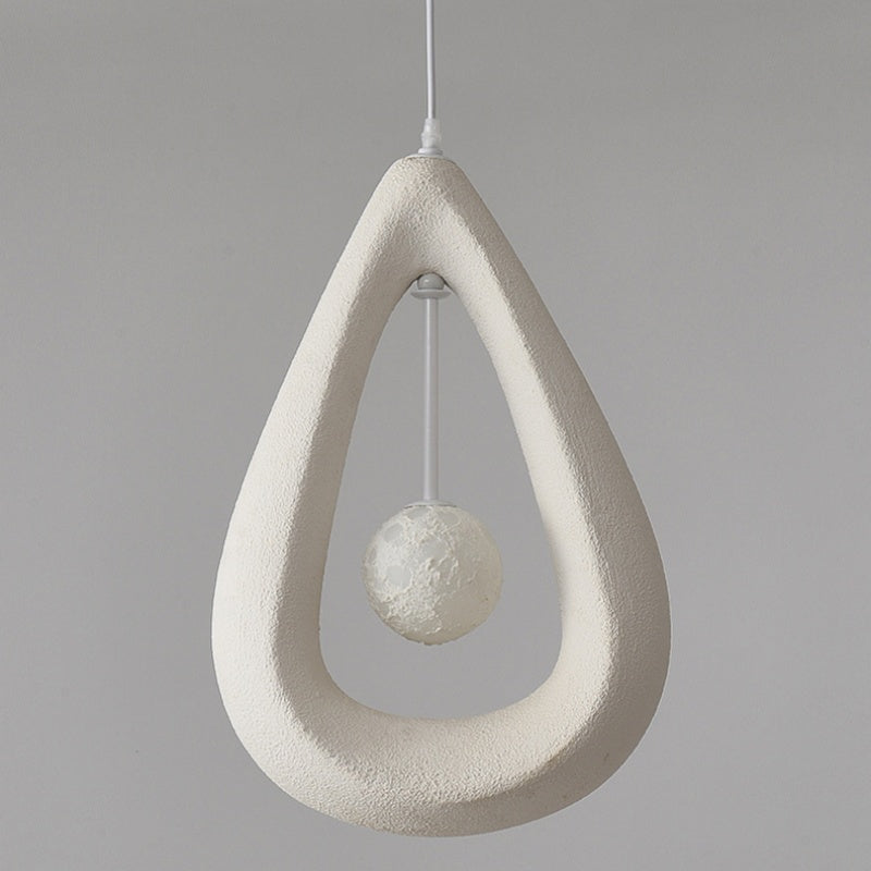 Avi Moderna Hueco PVC Lámpara Colgante Dormitorio