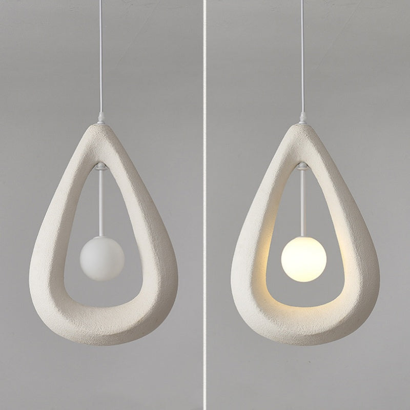 Avi Moderna Hueco PVC Lámpara Colgante Dormitorio
