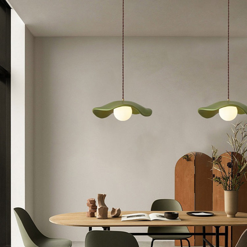 Avi Nórdico LED Lámpara Colgante Metal/Resina Salón/Comedor