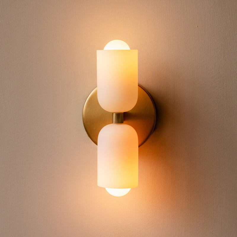 Valentina Modern Metal/Vidrio LED Aplique Dormitorio