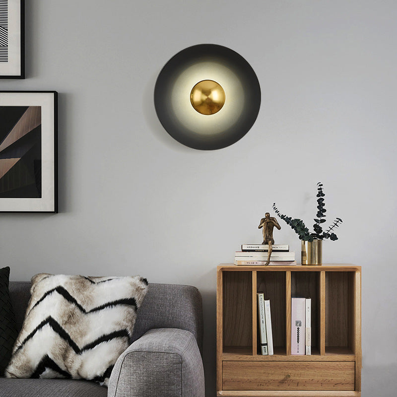 Valentina Minimalista LED Interior Aplique Metal Hotel Dormitorio