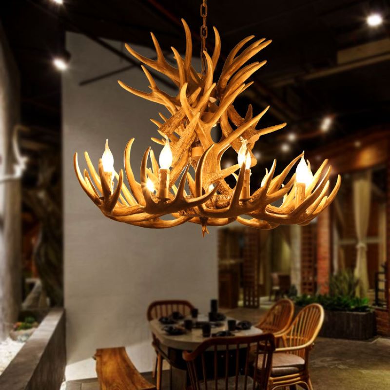 Silva Nórdico LED Lámpara colgante Madera Metal Bar/Comedor/Salón